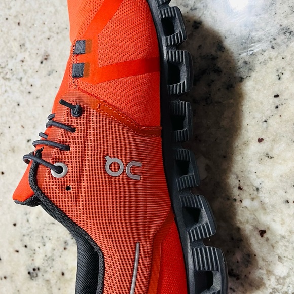 On Cloud 5 waterproof flame eclipse orange - Picture 5 of 5